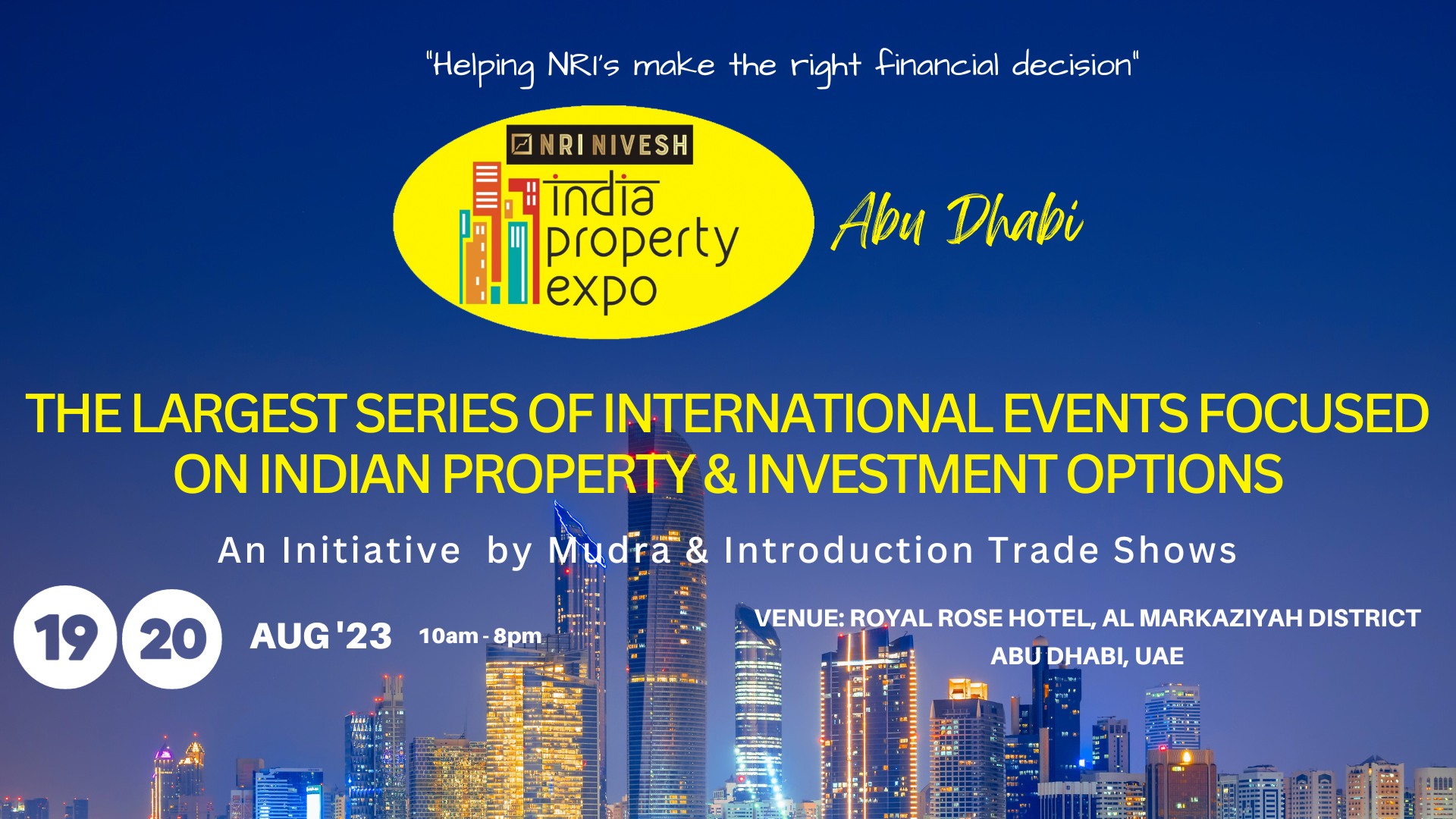 NRI Nivesh India Property Expo